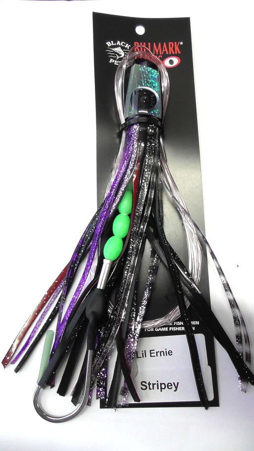 Black Pete Billmark Lil Ernie Lure featuring vibrant colors and a unique design for successful fishing.