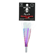 Black Pete Pelagic Pirate F-/Skirt 4" Lure with vibrant colors and skirt material for bluewater fishing.