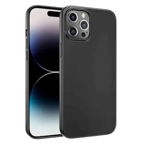 Black Silicone iPhone Case (All iPhone Models) by Habicare
