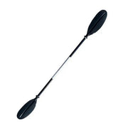 Black 222cm Adjustable Boat Oar Kayak Canoe Paddle Detachable by salelink.co.nz