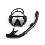 Southern Dolphin Adult Silicone Mask and Snorkel Set by NZ Diver