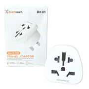 All In One Travel Blackweb Adapter BK01 Wall Plug (USA & UK to NZ & AUS) by 9eight5