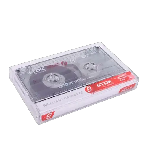 Blank Audio Cassette Tapes - 60min (10PCS) by Habicare