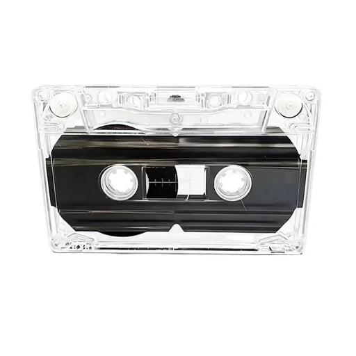 Habicare 60 Minute Blank Transparent Cassette Tape for Audio Recording 60 Minute Blank Transparent Cassette Tape for Audio Recording