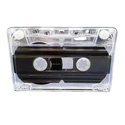 Habicare 60 Minute Blank Transparent Cassette Tape for Audio Recording 60 Minute Blank Transparent Cassette Tape for Audio Recording