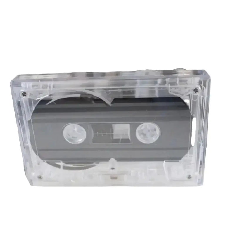 Habicare 60 Minute Blank Transparent Cassette Tape for Audio Recording 60 Minute Blank Transparent Cassette Tape for Audio Recording