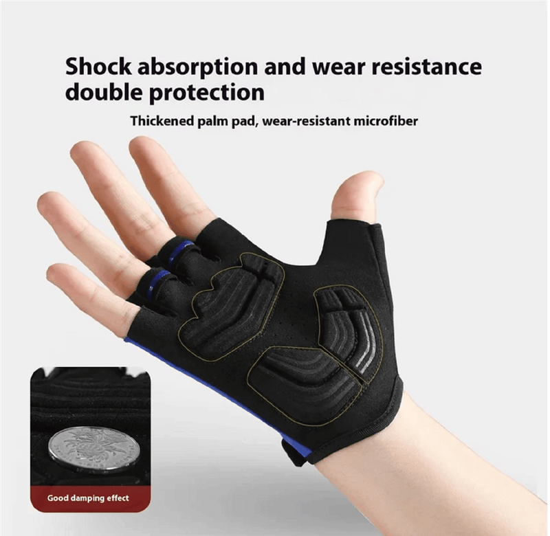 ECOTREK Cycling Gloves Outdoor Cycling Gloves – Breathable Half-Finger Sun Protection Gloves TJ6401 Outdoor Cycling Gloves – Breathable Half-Finger Sun Protection Gloves TJ6401