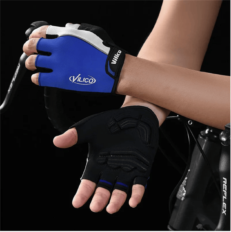 ECOTREK Cycling Gloves Outdoor Cycling Gloves – Breathable Half-Finger Sun Protection Gloves TJ6401 Outdoor Cycling Gloves – Breathable Half-Finger Sun Protection Gloves TJ6401