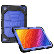 techplus Samsung Galaxy Tab A9 Plus Rugged Shockproof Case With Kickstand Blue Samsung Galaxy Tab A9 Plus Rugged Case with Kickstand