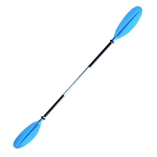 Blue 222cm Adjustable Boat Oar Kayak Canoe Paddle by salelink.co.nz