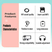Bluetooth 5.0 Folding Wireless Headset (5 colours available) by Habicare