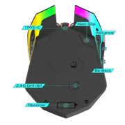 Bluetooth 5.2 RGB Dual-Mode Wireless Gaming Mouse (different models available) by Habicare