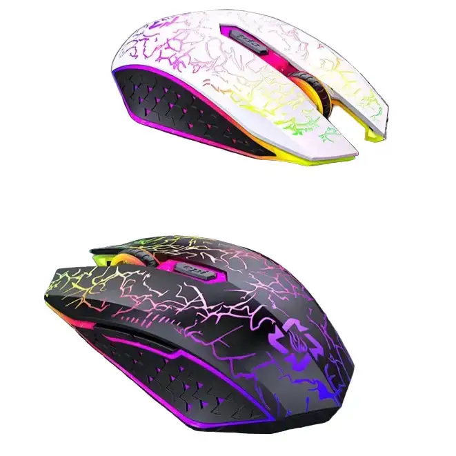 Bluetooth 5.2 RGB Dual-Mode Wireless Gaming Mouse (different models available) by Habicare