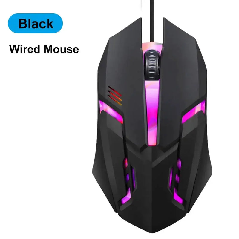 Bluetooth 5.2 RGB Dual-Mode Wireless Gaming Mouse (different models available) by Habicare