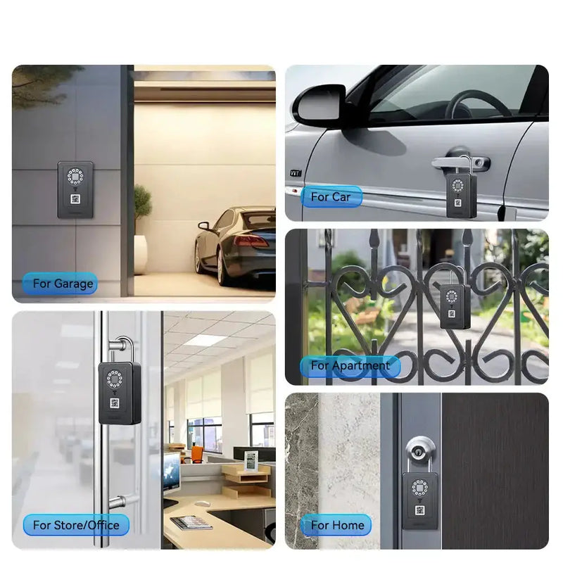 Bluetooth Fingerprint Key Lock Box by Habicare