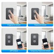 Bluetooth Fingerprint Key Lock Box by Habicare