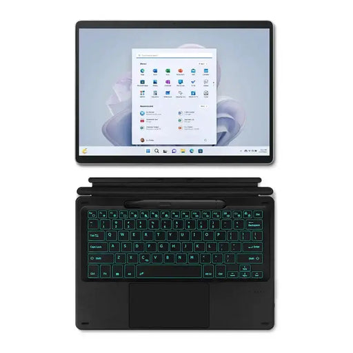 Habicare Bluetooth Backlit Keyboard with Touchpad for Microsoft Surface Pro 8, 9, 10, 11 & Pro X Bluetooth Backlit Keyboard with Touchpad for Microsoft Surface Pro 8, 9, 10, 11 & Pro X