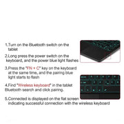 Habicare Bluetooth Backlit Keyboard with Touchpad for Microsoft Surface Pro 8, 9, 10, 11 & Pro X Bluetooth Backlit Keyboard with Touchpad for Microsoft Surface Pro 8, 9, 10, 11 & Pro X