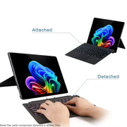 Habicare Bluetooth Detachable Slim Cover Keyboard for Microsoft Surface Pro 3–11, Pro X & Pro 7+ Bluetooth Detachable Slim Cover Keyboard for Microsoft Surface Pro 3–11, Pro X & Pro 7+