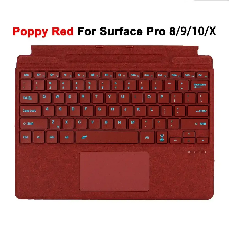 Habicare Bluetooth Detachable Slim Cover Keyboard for Microsoft Surface Pro 3–11, Pro X & Pro 7+ Bluetooth Detachable Slim Cover Keyboard for Microsoft Surface Pro 3–11, Pro X & Pro 7+