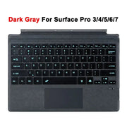 Habicare Bluetooth Detachable Slim Cover Keyboard for Microsoft Surface Pro 3–11, Pro X & Pro 7+ Bluetooth Detachable Slim Cover Keyboard for Microsoft Surface Pro 3–11, Pro X & Pro 7+
