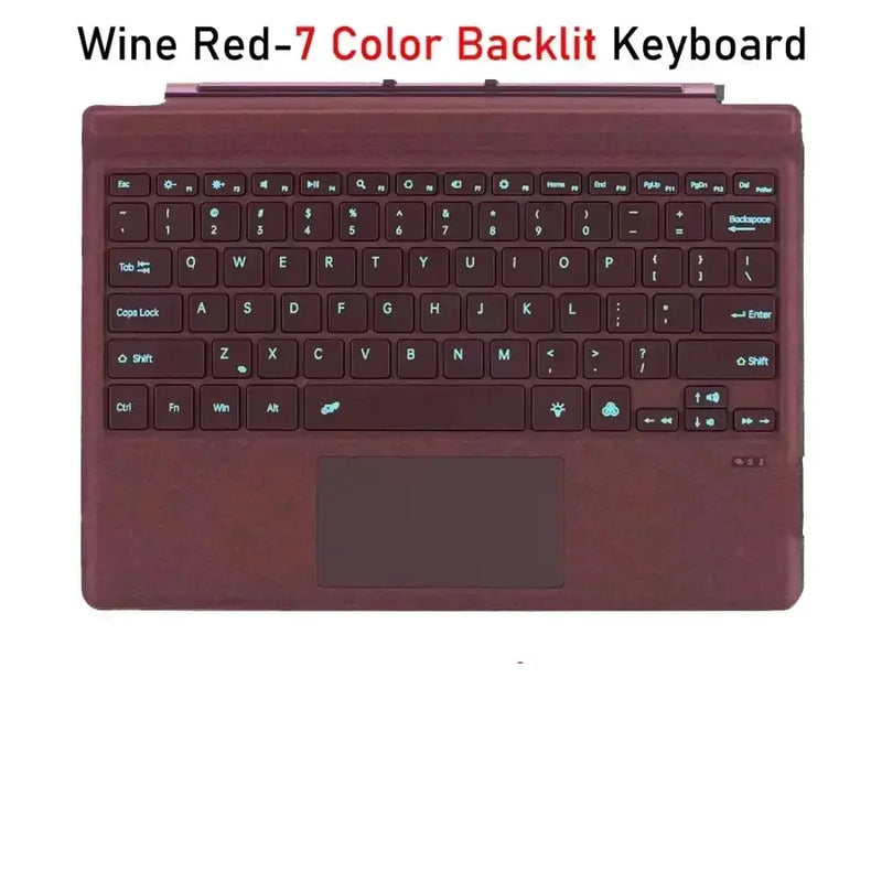 Habicare Bluetooth Detachable Slim Cover Keyboard for Microsoft Surface Pro 3–11, Pro X & Pro 7+ Bluetooth Detachable Slim Cover Keyboard for Microsoft Surface Pro 3–11, Pro X & Pro 7+