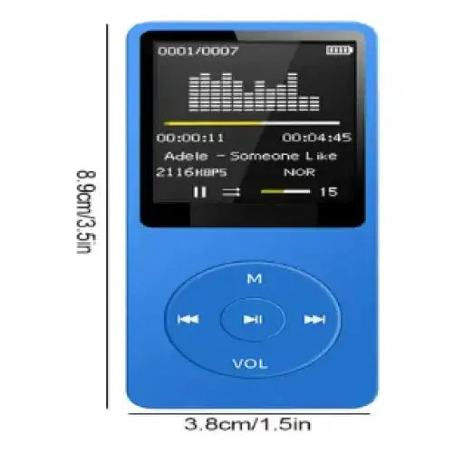 Bluetooth MP3 Player with FM Radio (available in 6 colours) by Habicare