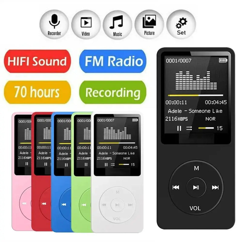 Bluetooth MP3 Player with FM Radio (available in 6 colours) by Habicare