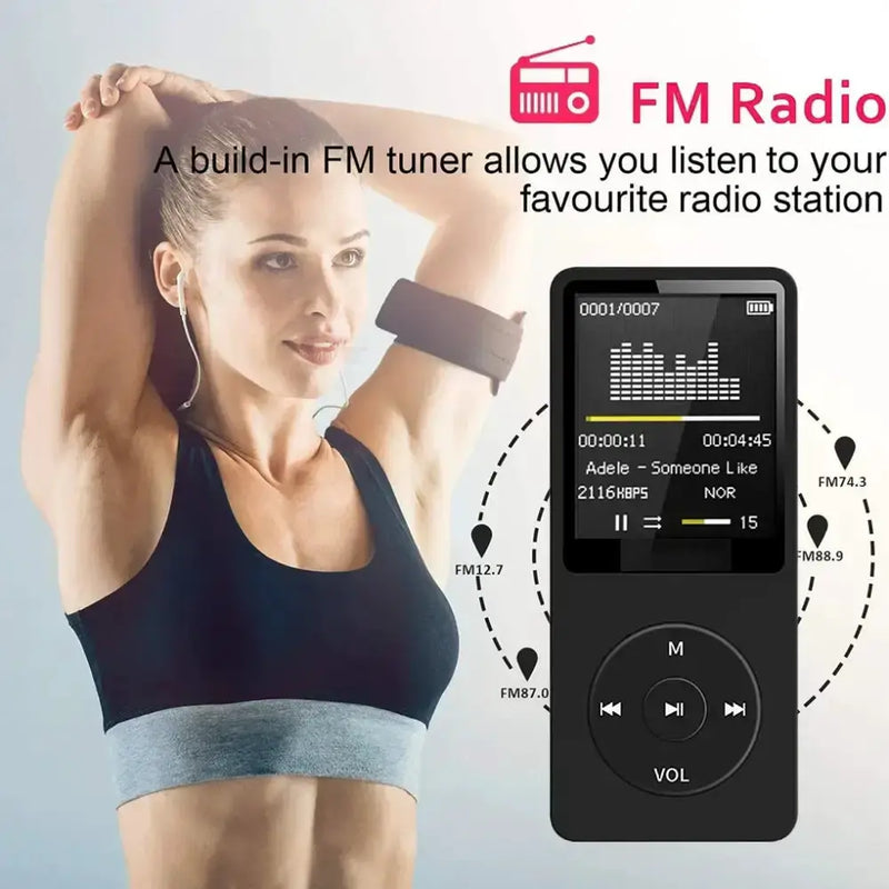 Bluetooth MP3 Player with FM Radio (available in 6 colours) by Habicare