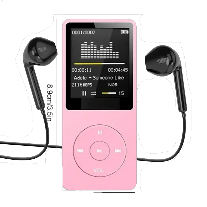 Habicare Bluetooth MP3/MP4 Music Player with E-Book, TF Card & Audio Recorder Bluetooth MP3/MP4 Music Player with E-Book, TF Card & Audio Recorder
