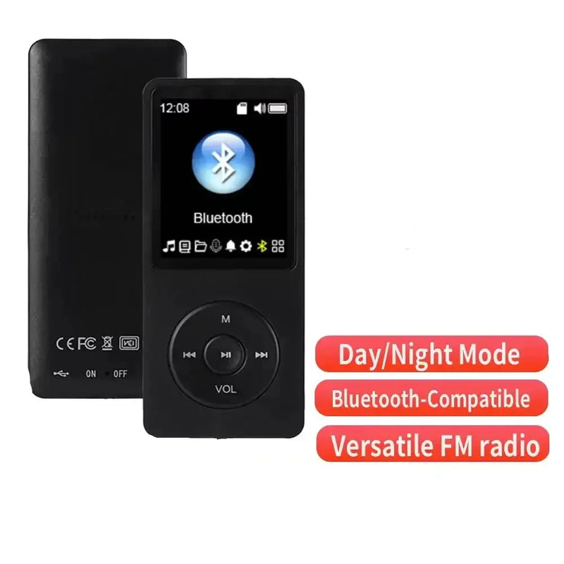 Habicare Bluetooth MP3/MP4 Music Player with E-Book, TF Card & Audio Recorder Bluetooth MP3/MP4 Music Player with E-Book, TF Card & Audio Recorder