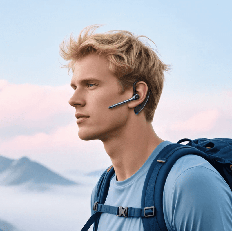 techplus Bluetooth Single Earphone with Dual-Mic ENC Noise Cancelling – Bluetooth 6.0 | 23-Hour Battery Life (E90) Bluetooth Single Earphone with Dual-Mic ENC Noise Cancelling – Bluetooth 6.0 | 23-Hour Battery Life (E90)