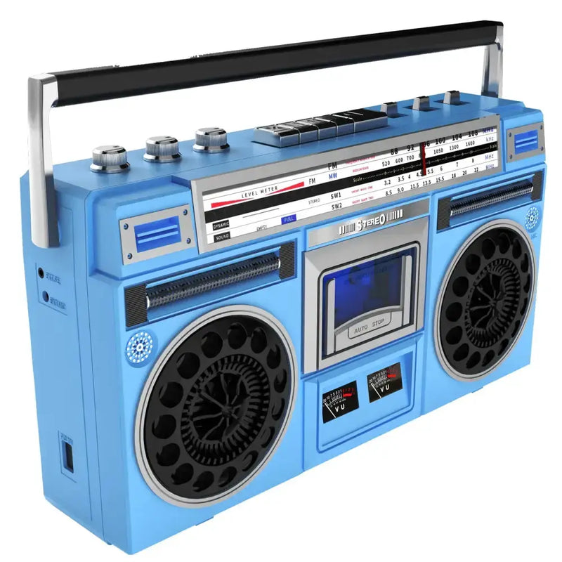Bluetooth USB Cassette Radio Boombox by Habicare