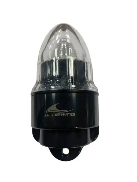 Bluewing Deepdrop Bell Light Disco for deep-sea fishing, showcasing a bell-shaped LED design.