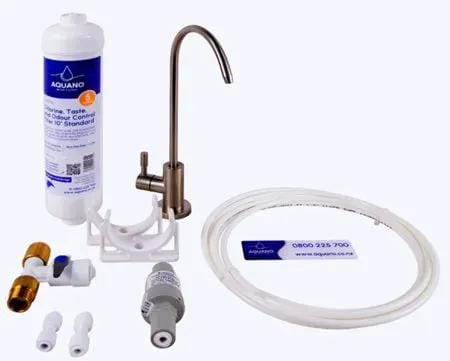 NZ Pump And Water Filters Undersink Filter Kit Inline Undersink Tap & Filter Kit - Aquano Inline Undersink Tap & Filter Kit - Aquano