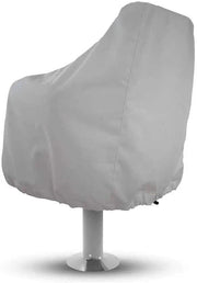 SportZone.co.nz Outdoor Recreation > Boating > Boating Accessories Boat Seat Cover Pedestal Pontoon Captain Boat Bench Chair Helm Protective Covers, White Boat Seat Cover Pedestal Pontoon Captain Boat Bench Chair Helm Protective Covers, White