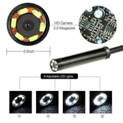 Borescope / Endoscope Camera - Android (Type C, Micro USB & Computer USB Ports) by 9eight5