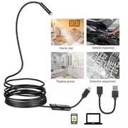 Borescope / Endoscope Camera - Android (Type C, Micro USB & Computer USB Ports) by 9eight5