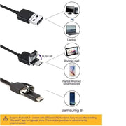 Borescope / Endoscope Camera - Android (Type C, Micro USB & Computer USB Ports) by 9eight5