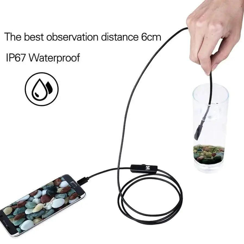 Borescope / Endoscope Camera - Android (Type C, Micro USB & Computer USB Ports) by 9eight5