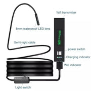 Borescope / Endoscope Camera - iPhone & Android by 9eight5