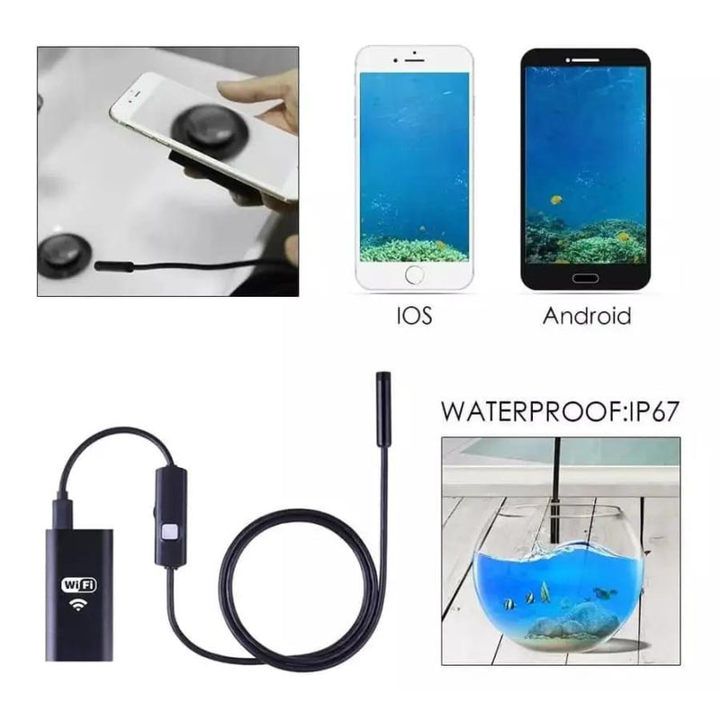 Borescope / Endoscope Camera - iPhone & Android by 9eight5