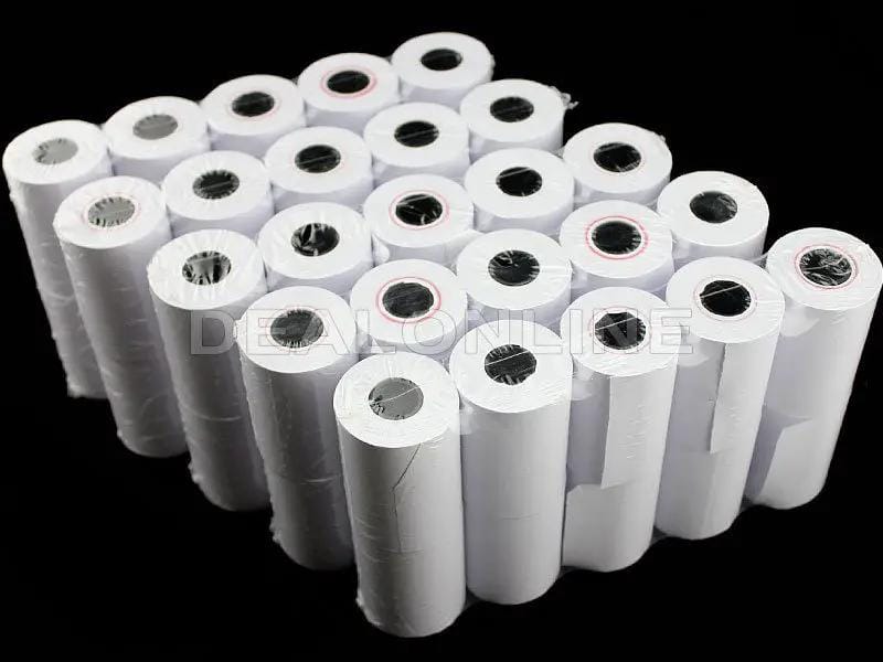 (50 Rolls) 57X38MM Thermal Eftpos Paper Roll 12m/roll