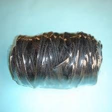 MARINE DELTA Braided Nylon Ropes Braided Nylon seine netting twine black & tarred #72