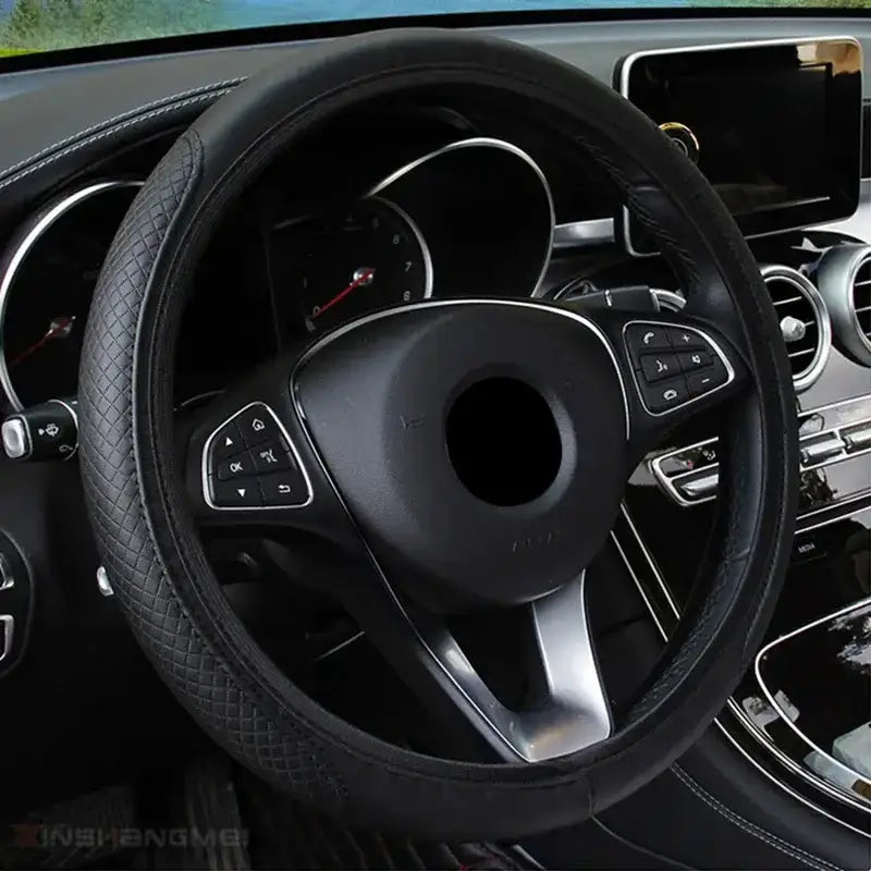 Braided Steering Wheel Cover (different colours available) by Habicare