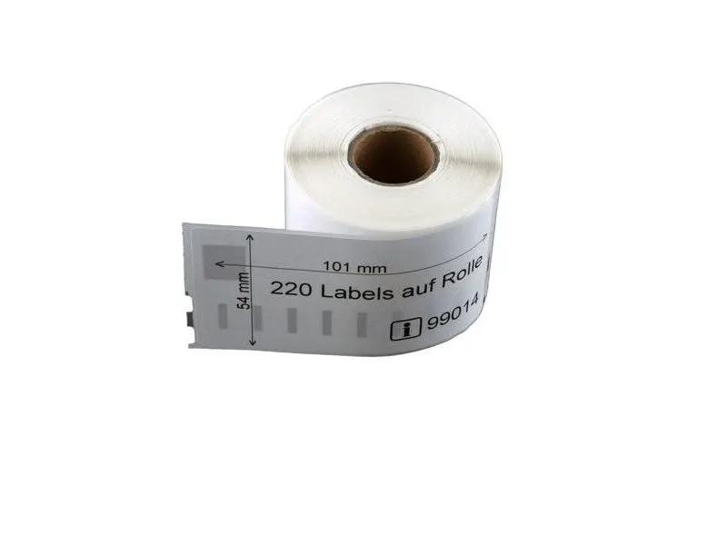 DYMO 99014# Comp. (12 Rolls) 54*101mm 220 Labels/roll Tradevine Labels by dealonline.co.nz