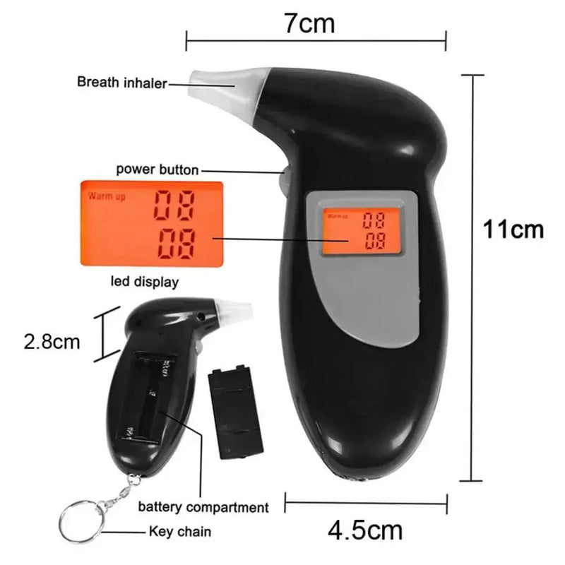 Breathalyzer (with extra mouth pieces) by Habicare
