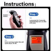 Breathalyzer (with extra mouth pieces) by Habicare