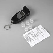 Breathalyzer - Breath Alcohol Tester With 5 Extra Breathalyser Mouth Pieces by 9eight5