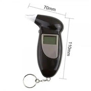 Breathalyzer - Breath Alcohol Tester With 5 Extra Breathalyser Mouth Pieces by 9eight5